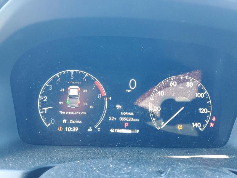 Photo 9 from auction – 2025 HONDA RIDGELINE with VIN 5FPYK3F1XSB022386