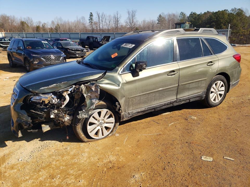 SUBARU OUTBACK 2017 with VIN 4S4BSAFC4H3324665 - Photo from auction