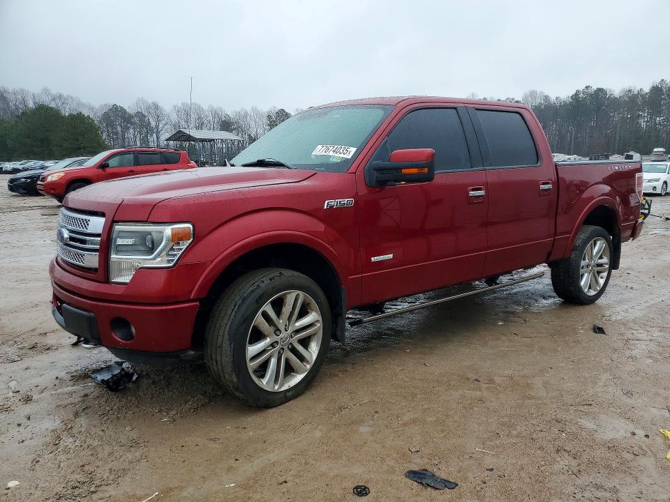 FORD F150 2013 with VIN 1FTFW1ET4DFB50942 - Photo from auction