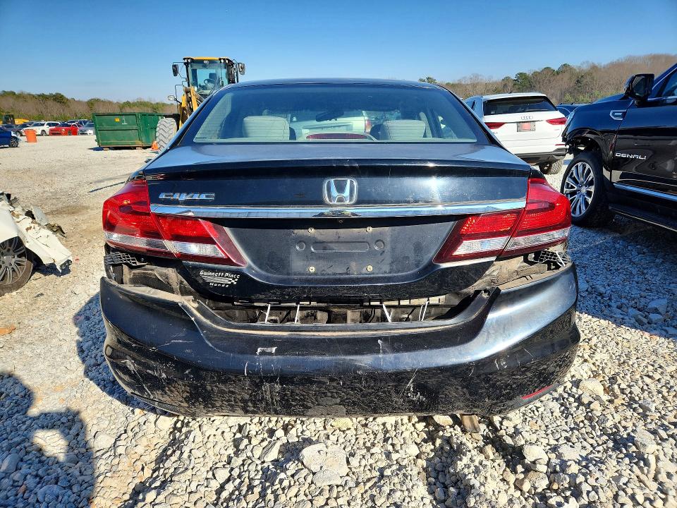 Photo 6 from auction – 2015 HONDA CIVIC with VIN 19XFB2F50FE057138
