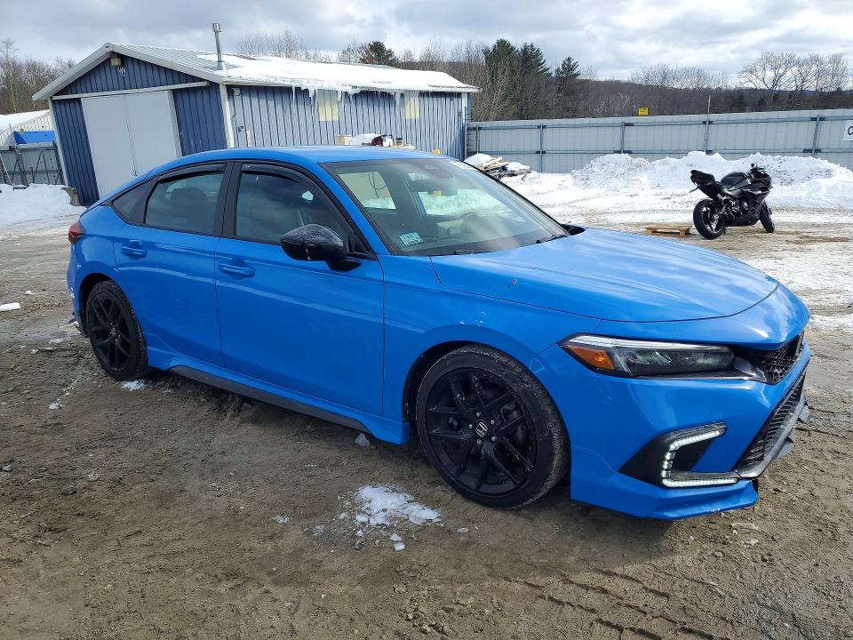 Photo 4 from auction – 2022 HONDA CIVIC with VIN 19XFL2H83NE005487