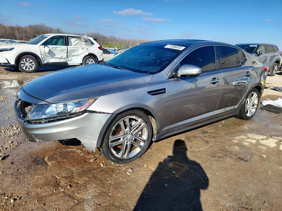 KIA OPTIMA 2013 with VIN 5XXGR4A60DG235937 - Photo from auction