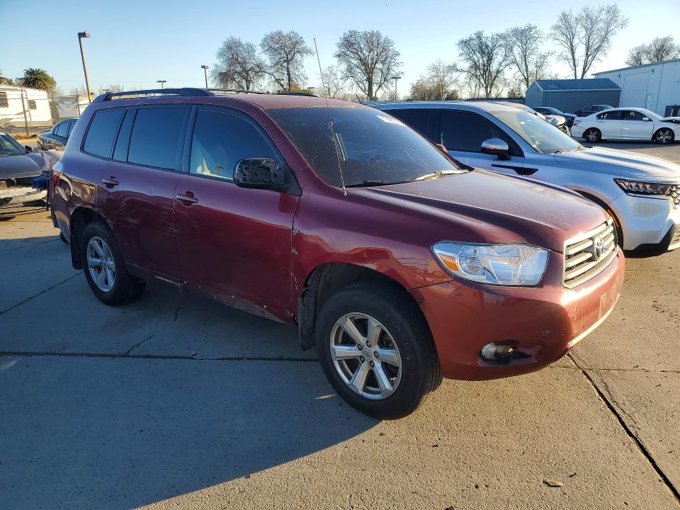 Photo 4 from auction – 2009 TOYOTA HIGHLANDER with VIN JTEDA41A492000819