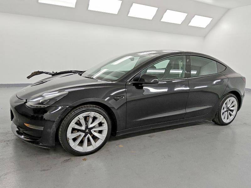 TESLA MODEL 3 2022 with VIN 5YJ3E1EA4NF184728 - Photo from auction