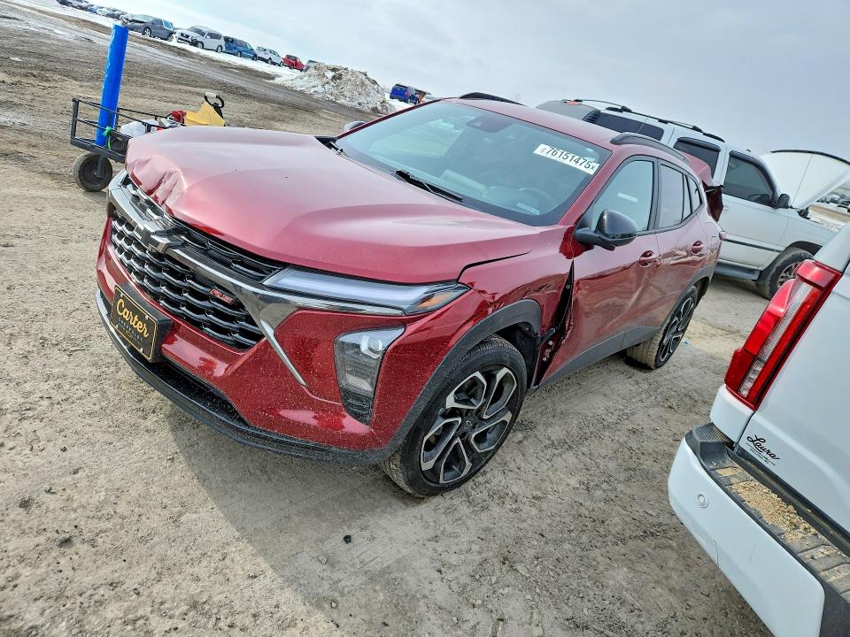 CHEVROLET TRAX 2025 with VIN KL77LJEP7SC178374 - Photo from auction