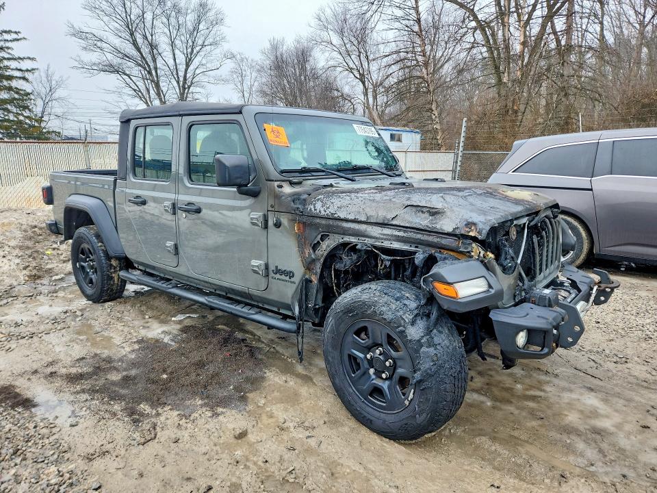 Photo 4 from auction – 2021 JEEP GLADIATOR with VIN 1C6HJTAG4ML524924