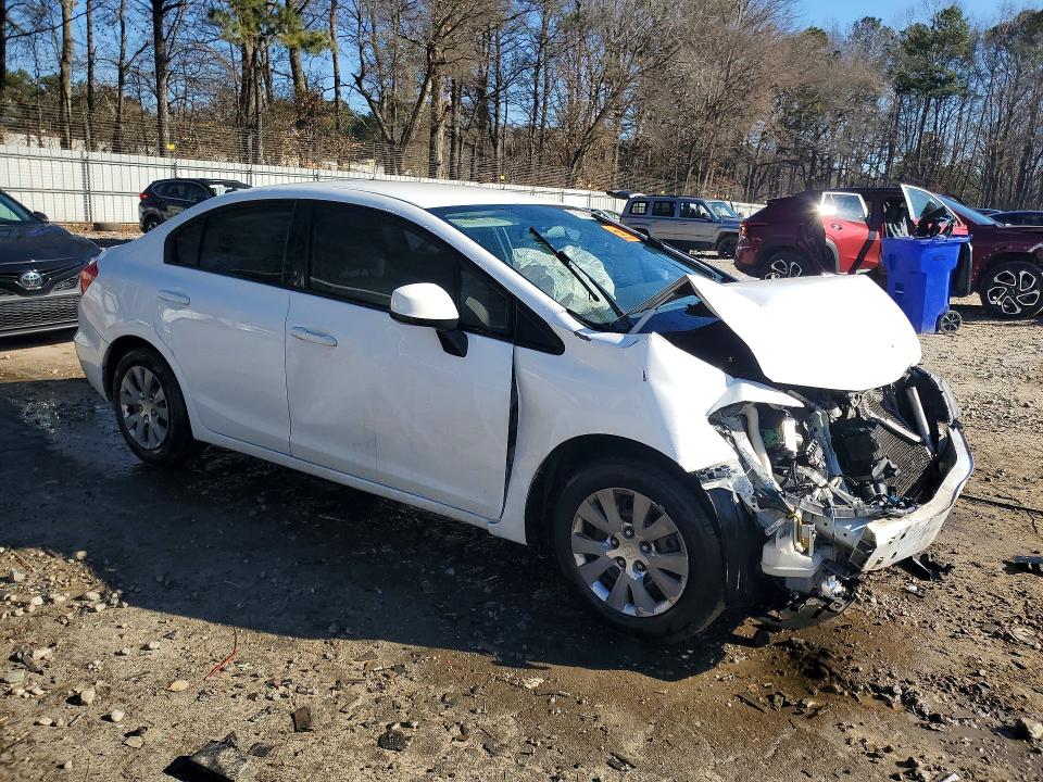 Photo 4 from auction – 2012 HONDA CIVIC with VIN 19XFB2F56CE095937
