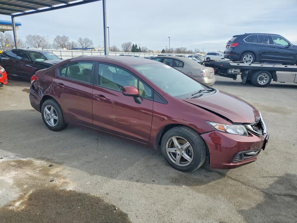 Photo 4 from auction – 2013 HONDA CIVIC with VIN 19XFB2F56DE225846