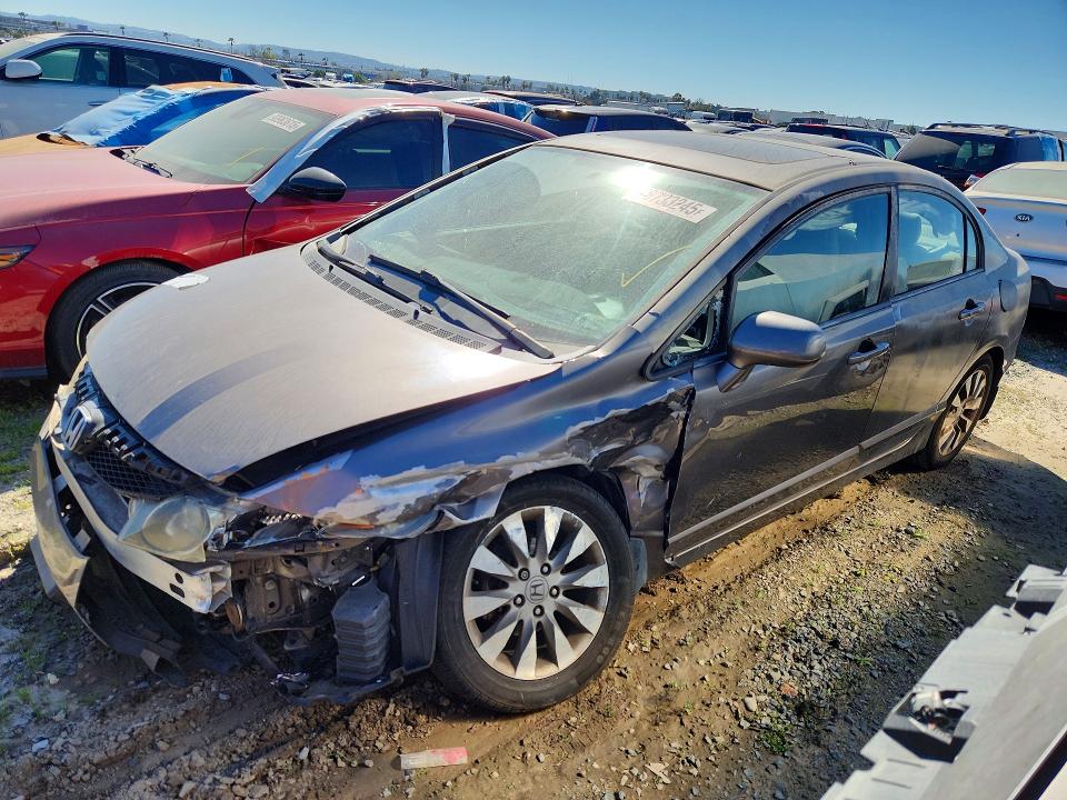 Photo 1 from auction – 2009 HONDA CIVIC with VIN 2HGFA16829H528949