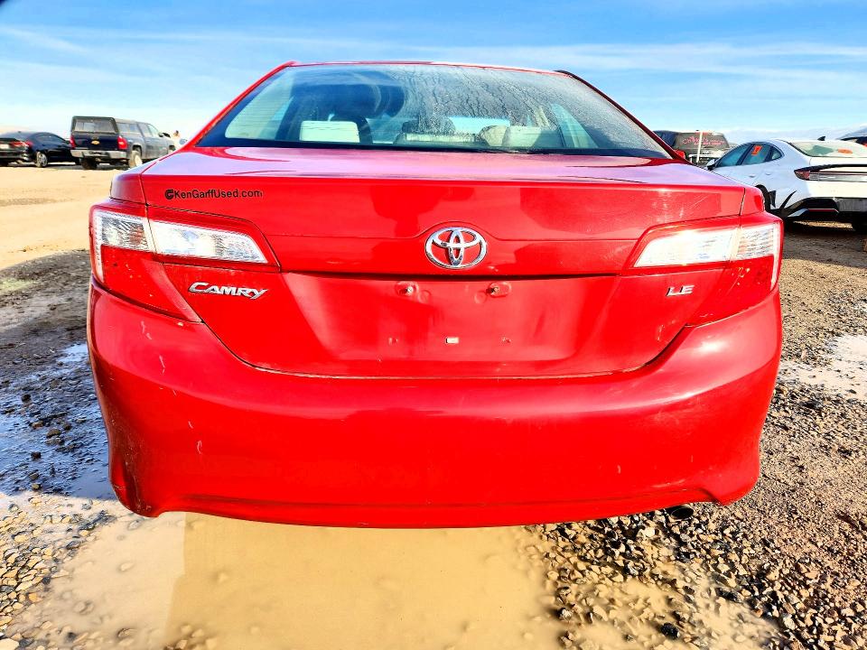 Photo 6 from auction – 2012 TOYOTA CAMRY BASE with VIN 4T4BF1FK5CR196330