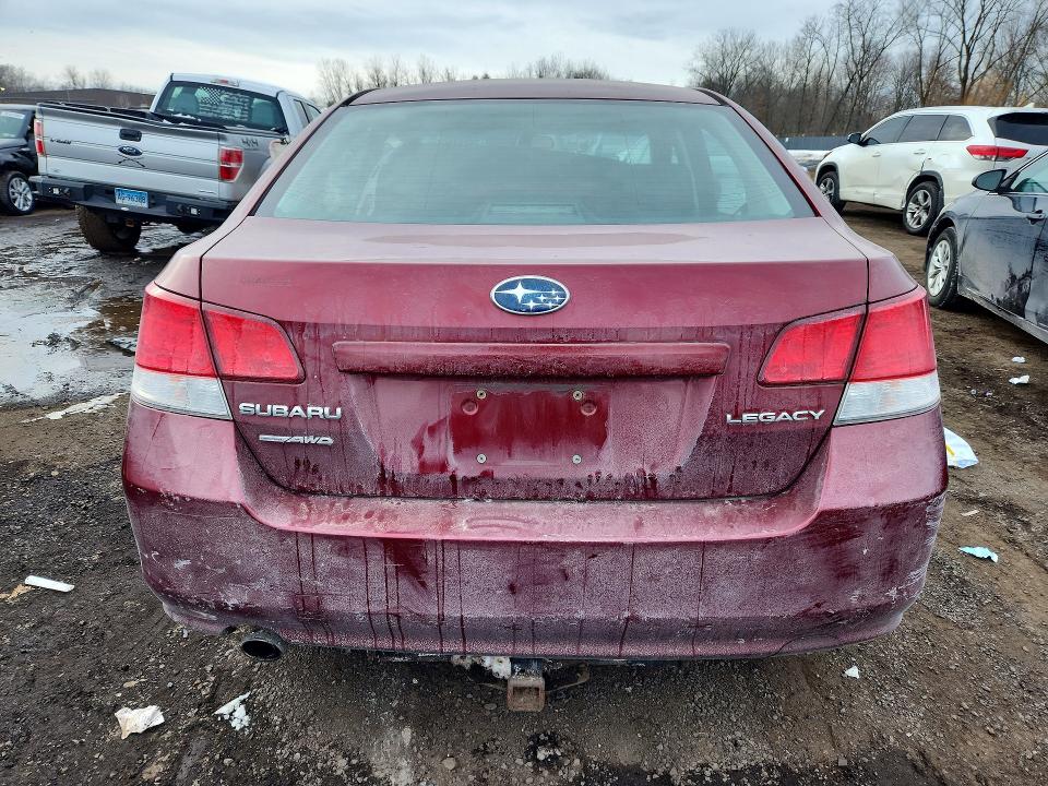 Photo 6 from auction – 2012 SUBARU LEGACY 2.5 with VIN 4S3BMAC65C1035439