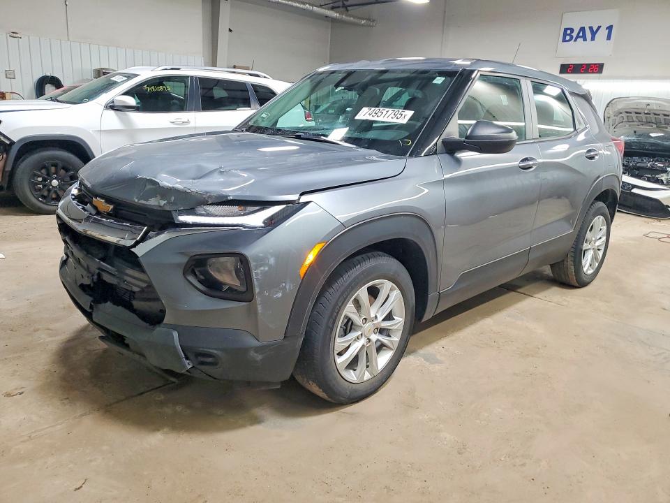 CHEVROLET TRAILBLAZE 2021 with VIN KL79MMS27MB043131 - Photo from auction