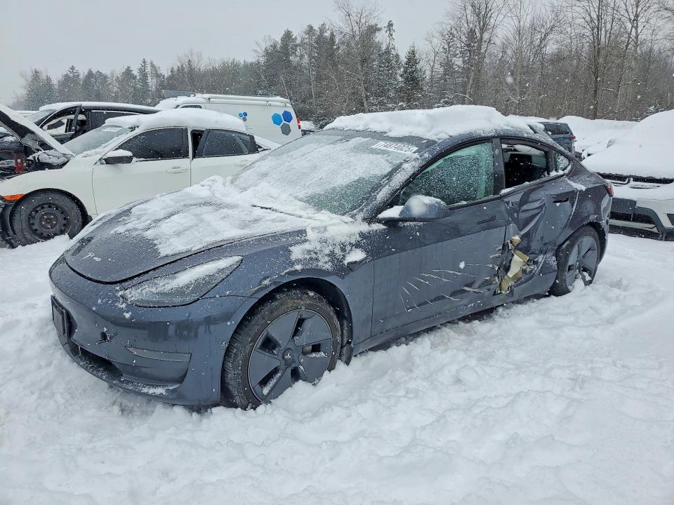 TESLA MODEL 3 2023 with VIN LRW3E1FA0PC933780 - Photo from auction