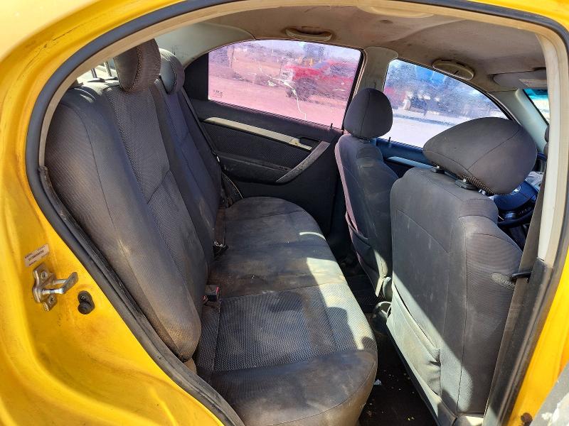 Photo 10 from auction – 2008 CHEVROLET AVEO BASE with VIN KL1TD566X8B050566