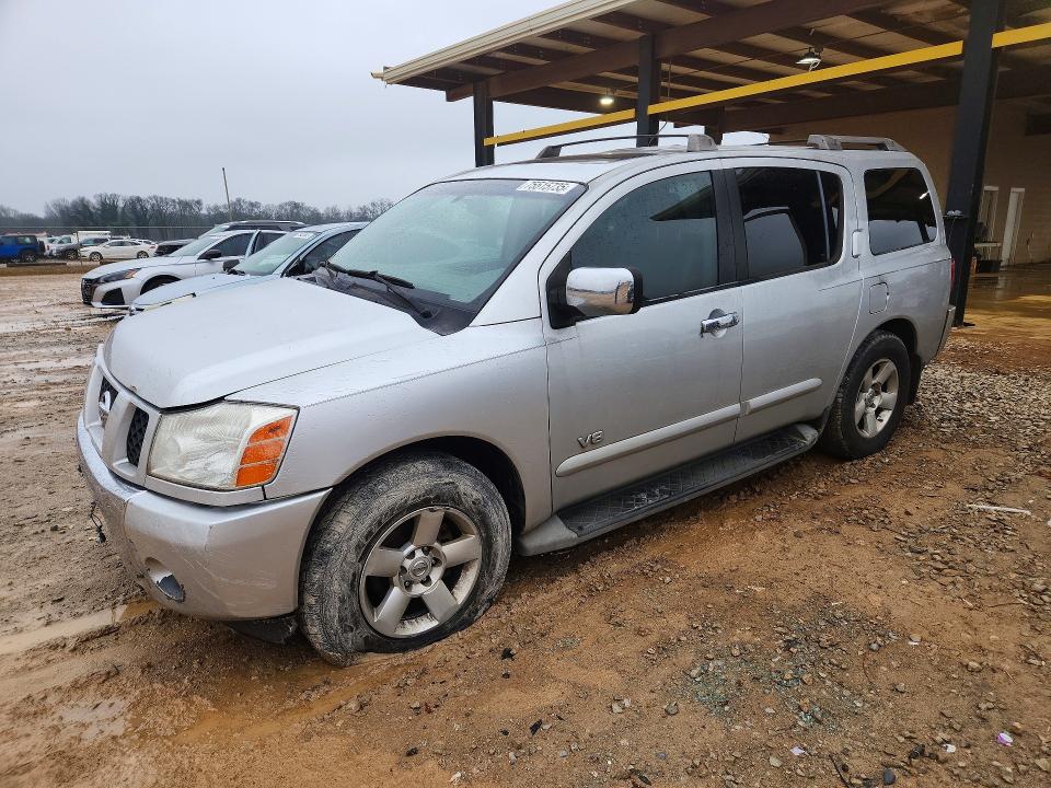 NISSAN ARMADA SE 2006 with VIN 5N1AA08A26N705095 - Photo from auction
