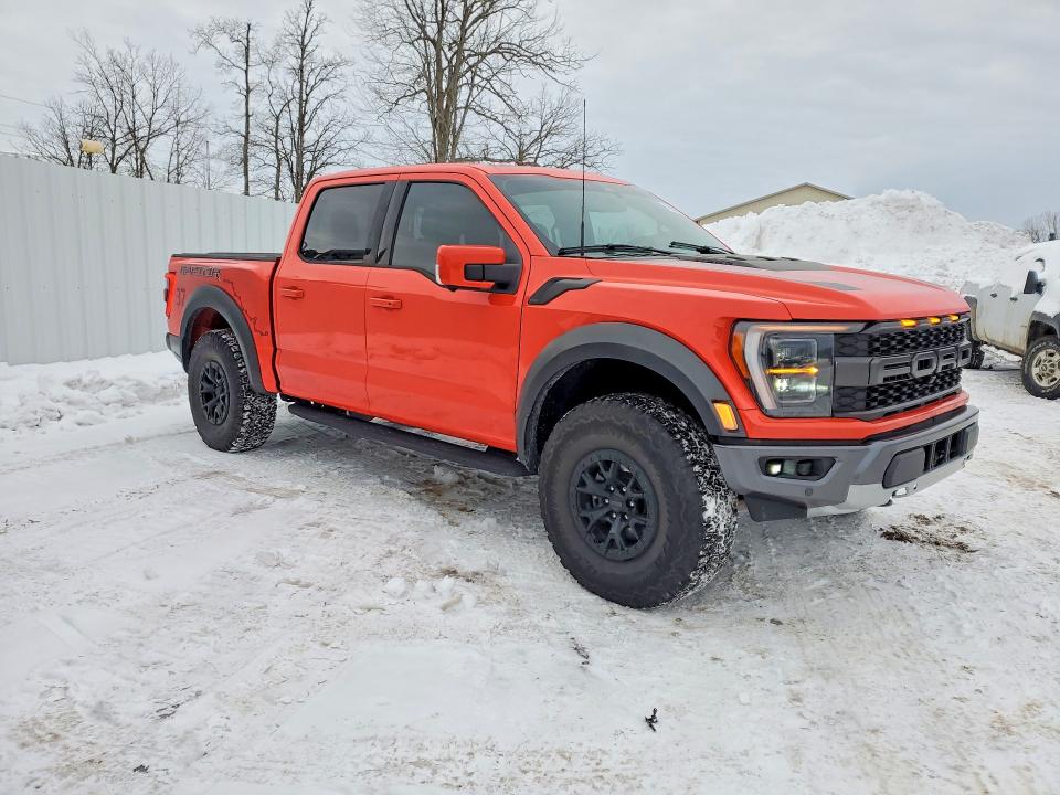Photo 4 from auction – 2023 FORD F150 RAPTO with VIN 1FTFW1RGXPFC34653