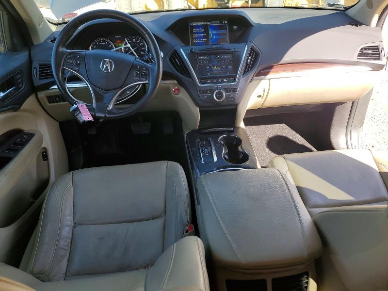 Photo 8 from auction – 2016 ACURA MDX TECHNO with VIN 5FRYD4H45GB005596