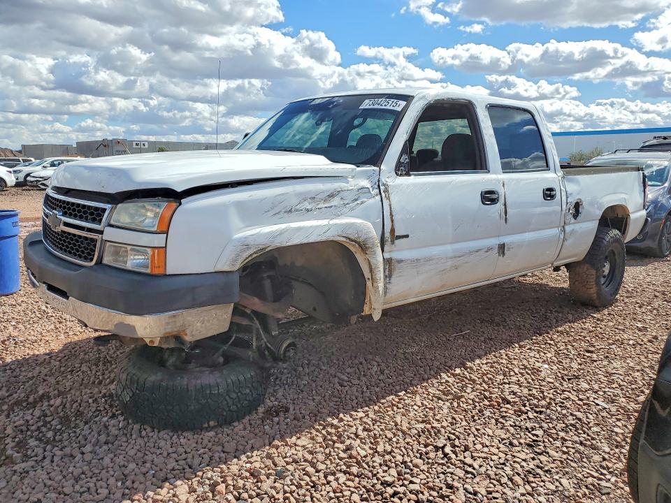 CHEVROLET SILVERADO 2006 with VIN 1GCHK23266F124138 - Photo from auction