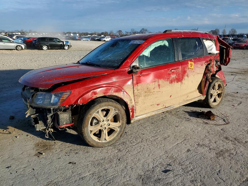 DODGE JOURNEY 2018 with VIN 3C4PDCGGXJT157126 - Photo from auction