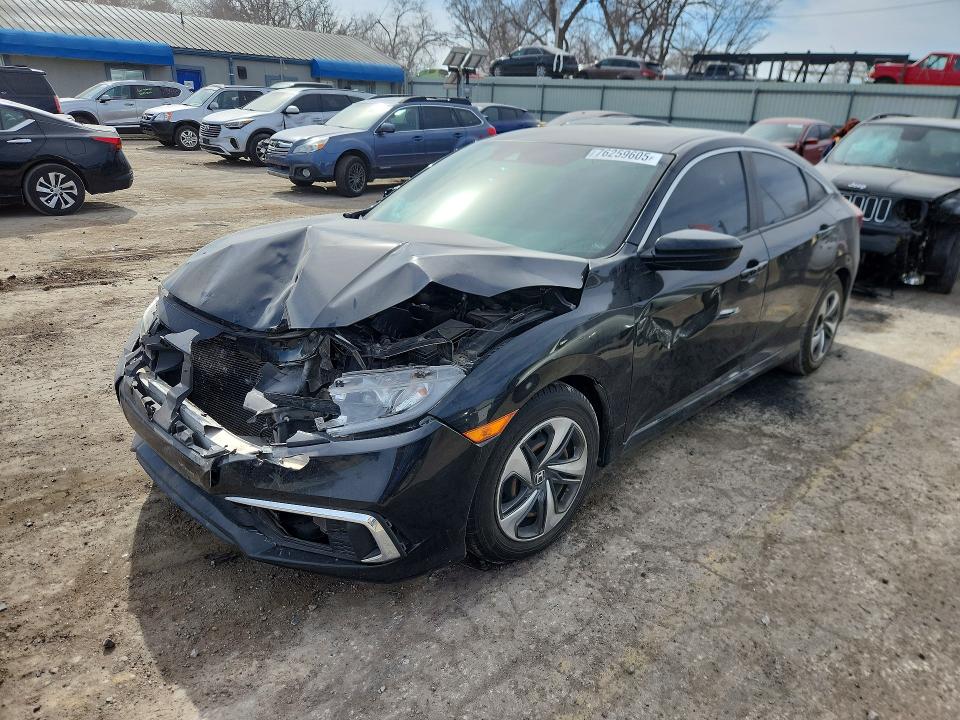 HONDA CIVIC 2020 with VIN 2HGFC2F62LH584170 - Photo from auction