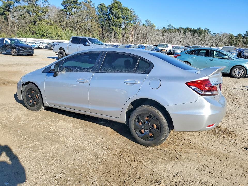 Photo 2 from auction – 2013 HONDA CIVIC LX with VIN 19XFB2F58DE014017