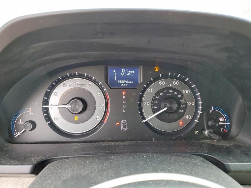 Photo 9 from auction – 2012 HONDA ODYSSEY with VIN 5FNRL5H92CB081670
