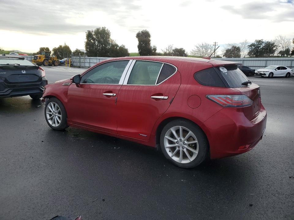 Photo 2 from auction – 2012 LEXUS CT with VIN JTHKD5BH3C2088787