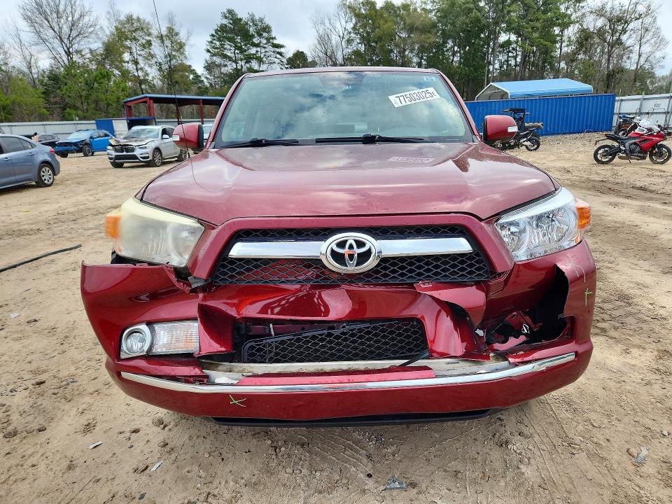 Photo 5 from auction – 2010 TOYOTA 4RUNNER SR with VIN JTEZU5JR3A5006154