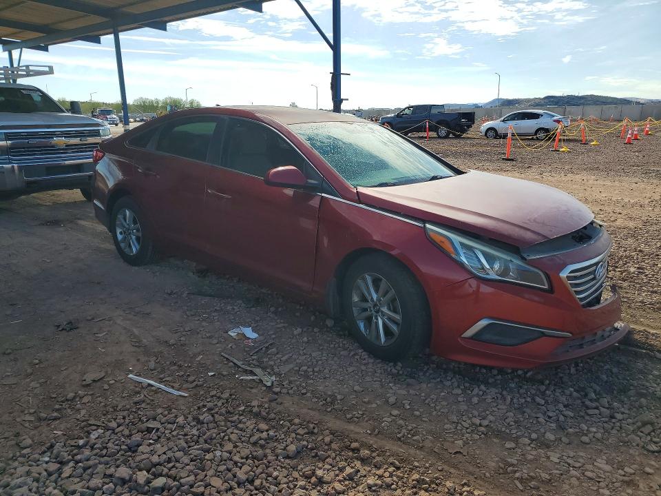 Photo 4 from auction – 2016 HYUNDAI SONATA with VIN 5NPE24AF9GH341372