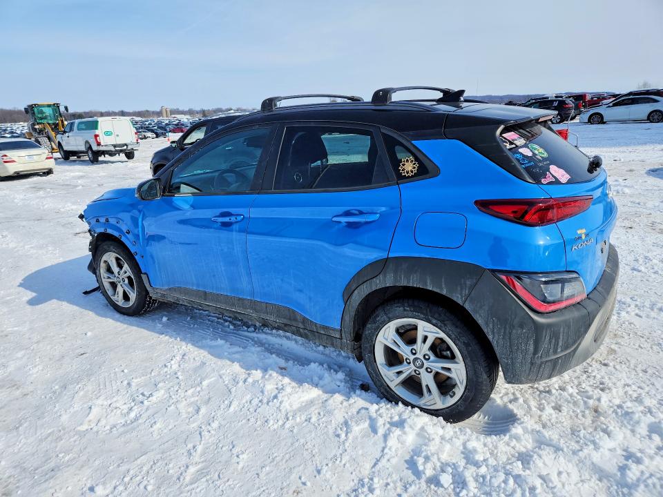 Photo 2 from auction – 2022 HYUNDAI KONA SEL with VIN KM8K6CAB4NU757326