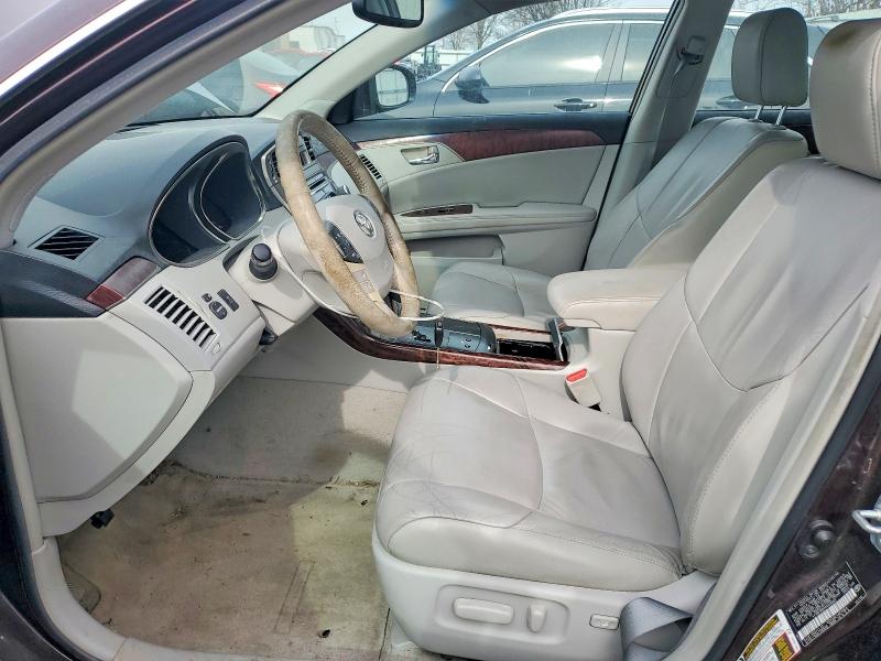 Photo 7 from auction – 2012 TOYOTA AVALON with VIN 4T1BK3DB2CU458907