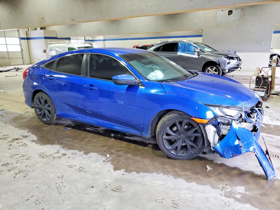 Photo 4 from auction – 2021 HONDA CIVIC with VIN 19XFC2F82ME202510