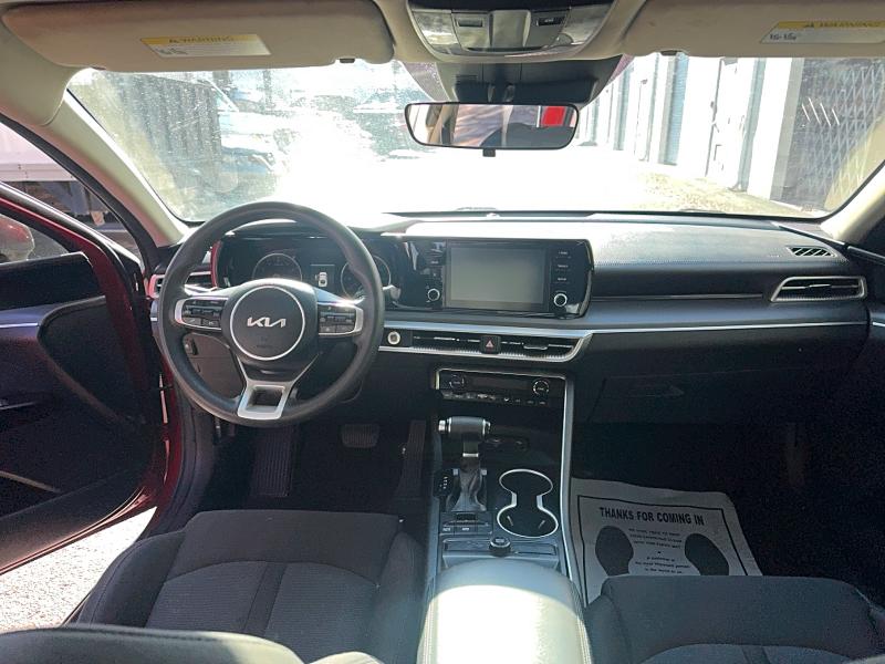 Photo 9 from auction – 2022 KIA K5 with VIN 5XXG14J29NG090578