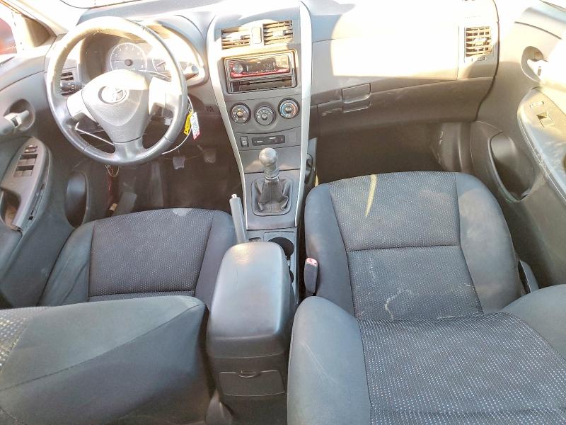 Photo 8 from auction – 2009 TOYOTA COROLLA with VIN 2T1BU40E89C097306