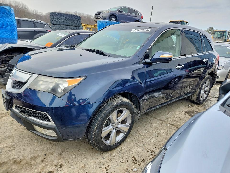 ACURA MDX TECHNO 2011 with VIN 2HNYD2H65BH525740 - Photo from auction