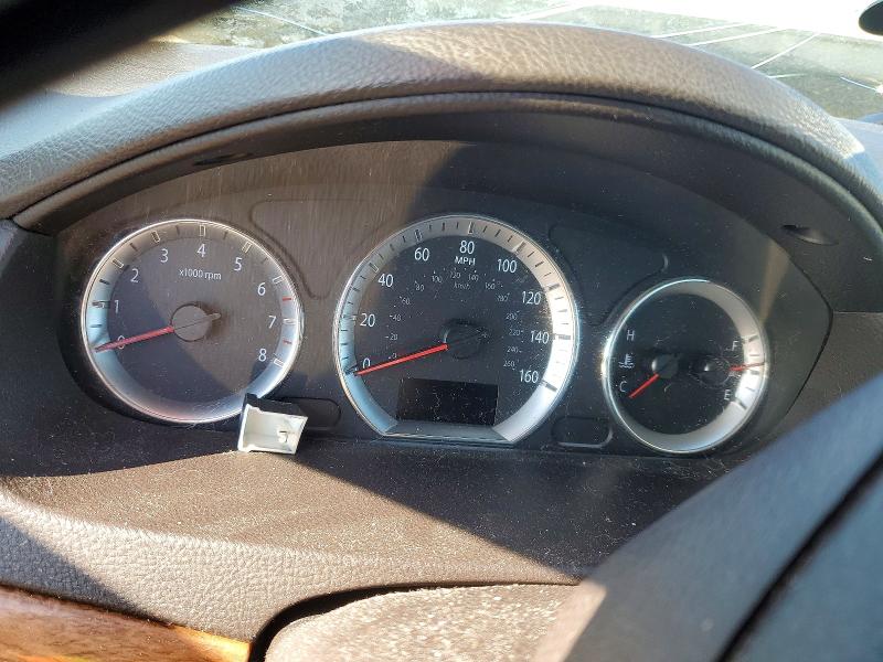 Photo 9 from auction – 2009 HYUNDAI SONATA with VIN 5NPEU46C39H475273
