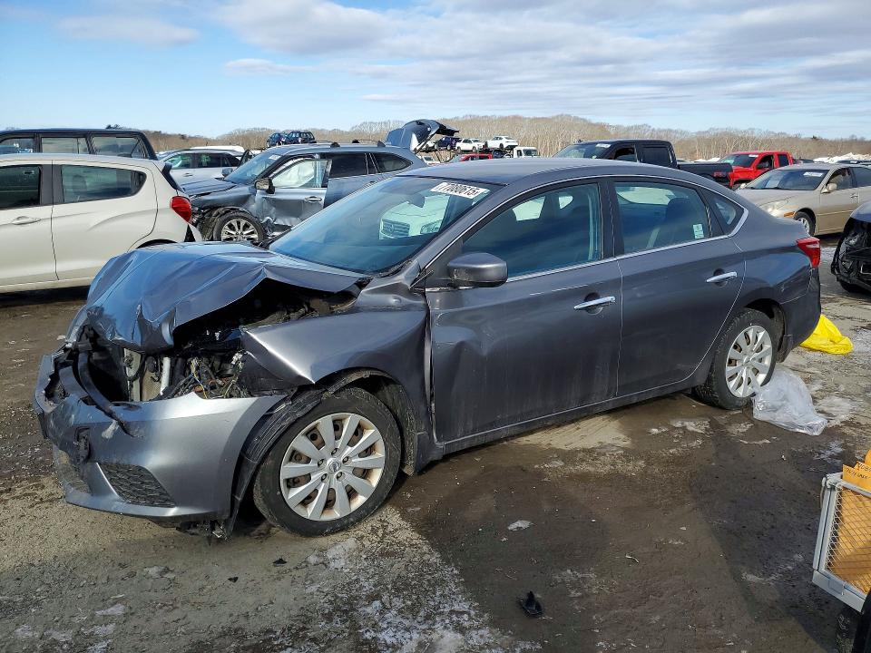 NISSAN SENTRA S 2017 with VIN 3N1AB7AP7HY368943 - Photo from auction