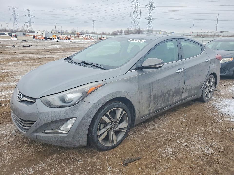 Photo 1 from auction – 2014 HYUNDAI ELANTRA SE with VIN 5NPDH4AEXEH498505