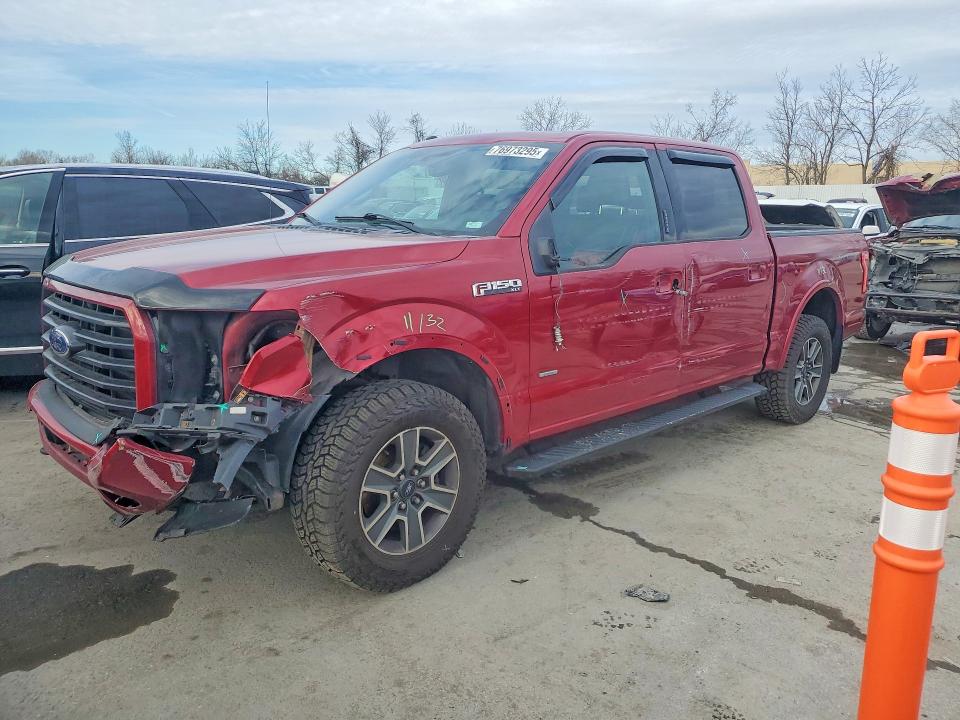 FORD F150 SUPER 2016 with VIN 1FTEW1EPXGFB09363 - Photo from auction