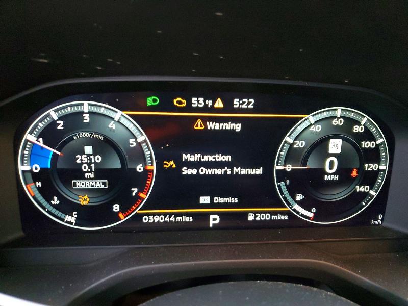 Photo 9 from auction – 2022 MITSUBISHI OUTLANDER with VIN JA4J4VA84NZ054523