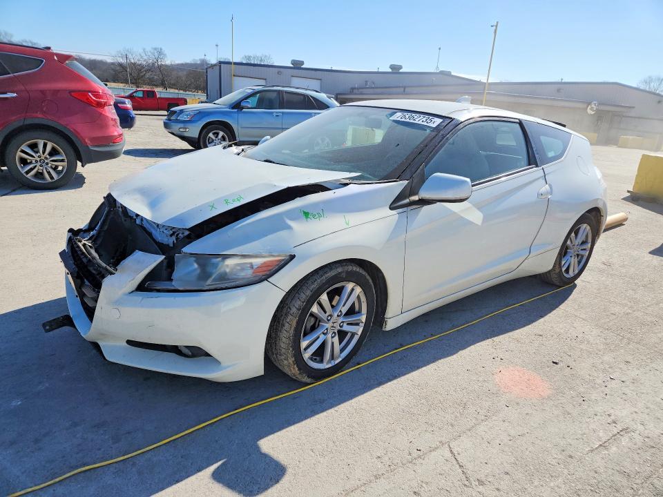 HONDA CR-Z EX 2011 with VIN JHMZF1D68BS009299 - Photo from auction