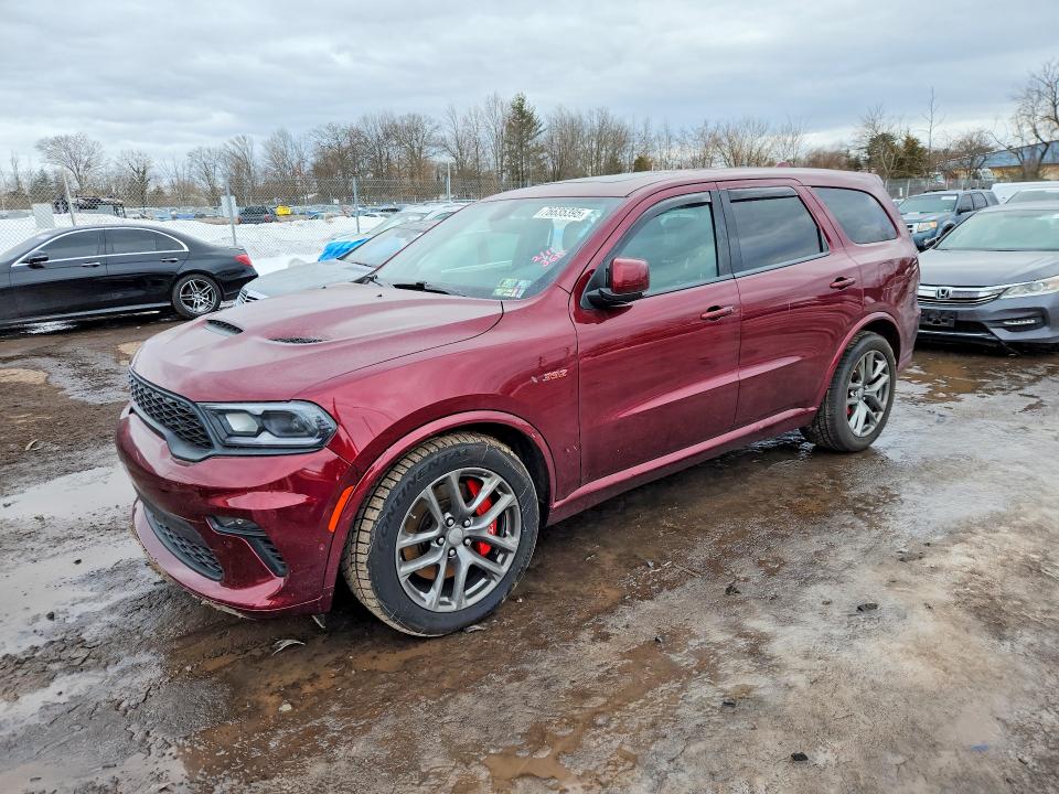 DODGE DURANGO 2021 with VIN 1C4SDJGJ3MC786253 - Photo from auction
