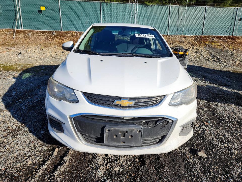 Photo 5 from auction – 2017 CHEVROLET SONIC with VIN 1G1JD5SG1H4102470