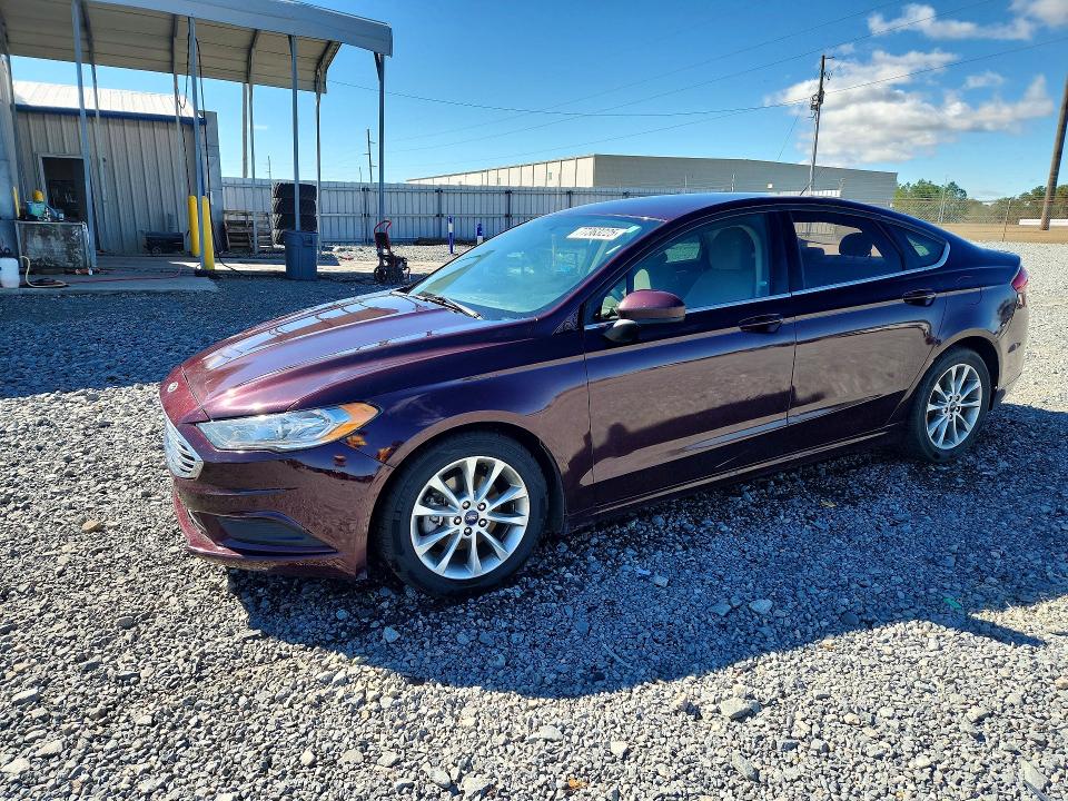 FORD FUSION 2017 with VIN 3FA6P0HD3HR247821 - Photo from auction