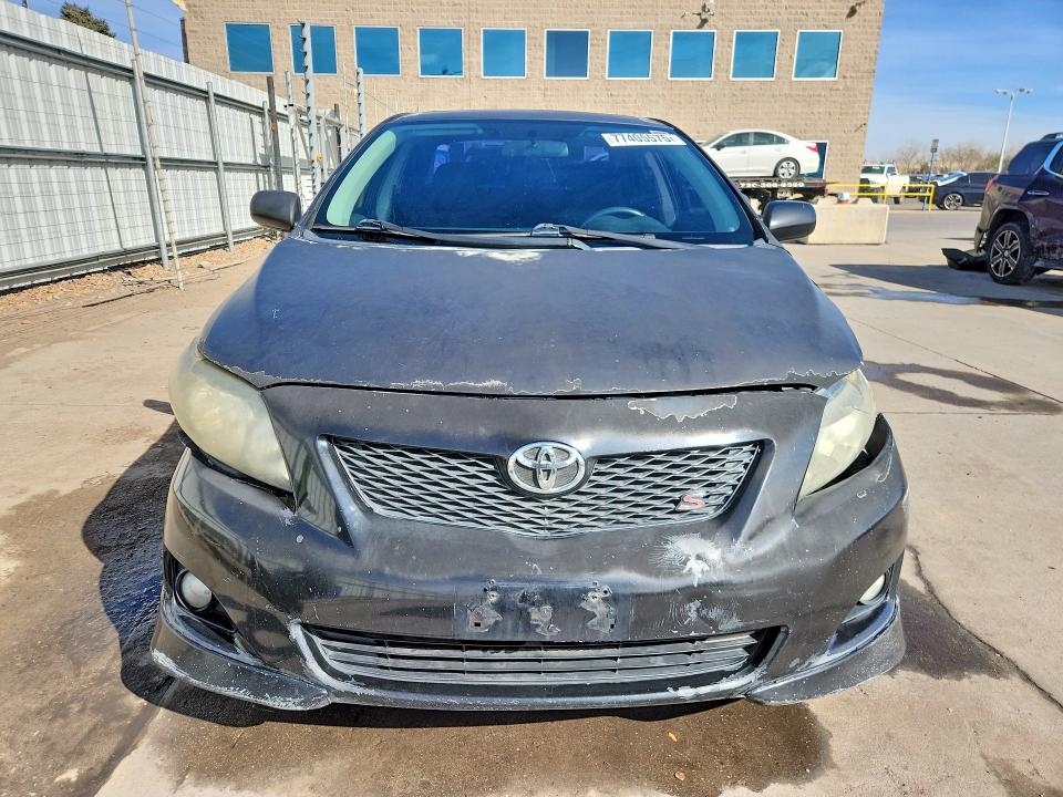 Photo 5 from auction – 2009 TOYOTA COROLLA BA with VIN 2T1BU40E29C167740