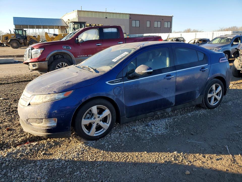 CHEVROLET VOLT 2013 with VIN 1G1RC6E43DU101635 - Photo from auction