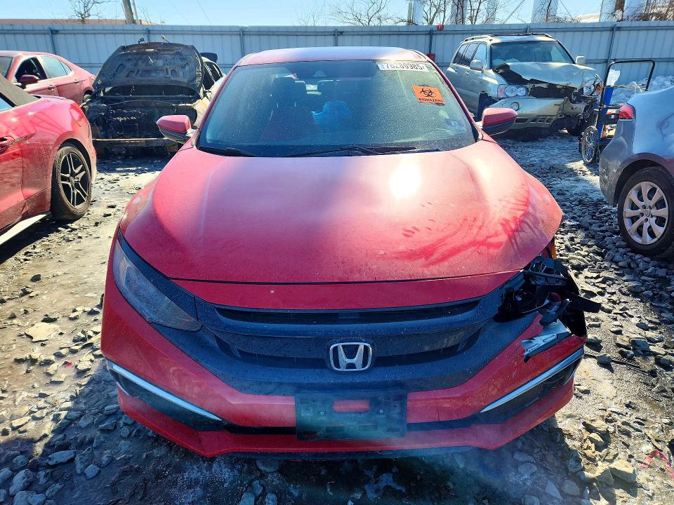 Photo 5 from auction – 2019 HONDA CIVIC LX with VIN 2HGFC2F67KH501945