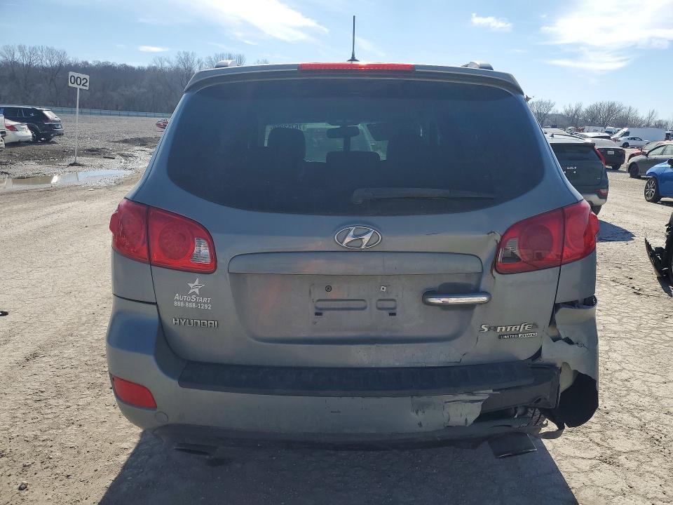 Photo 6 from auction – 2008 HYUNDAI SANTA FE with VIN 5NMSH73E58H177012