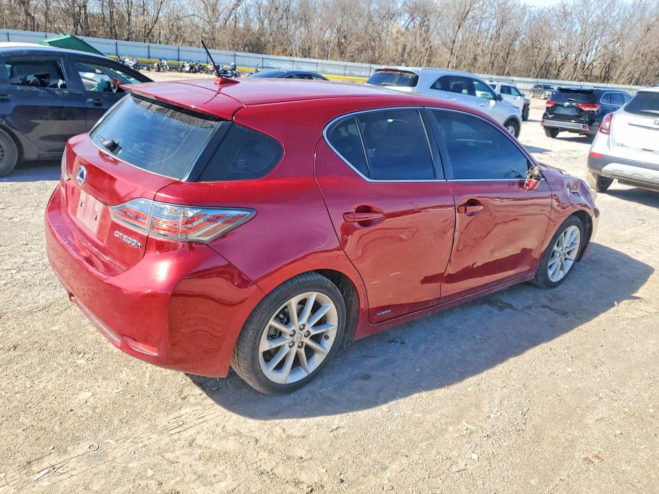 Photo 3 from auction – 2012 LEXUS CT with VIN JTHKD5BH9C2058435