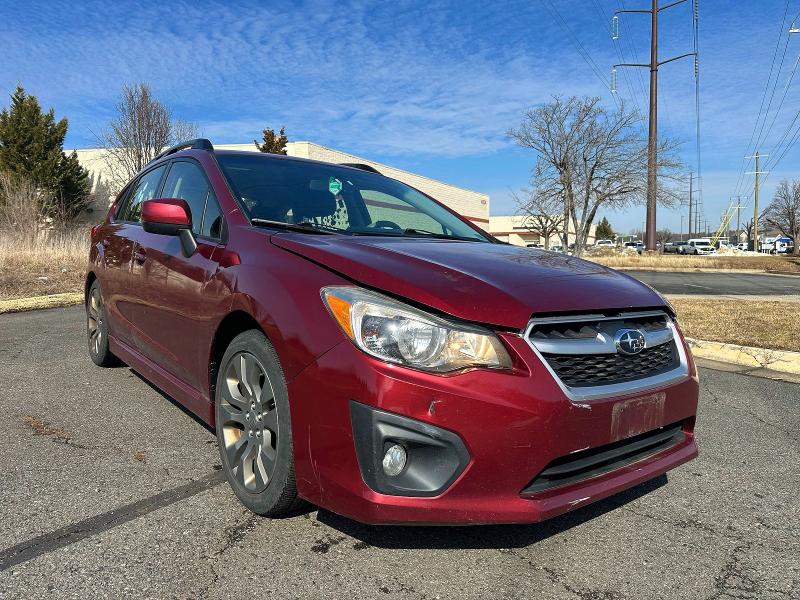 SUBARU IMPREZA SP 2012 with VIN JF1GPAL60CH246445 - Photo from auction